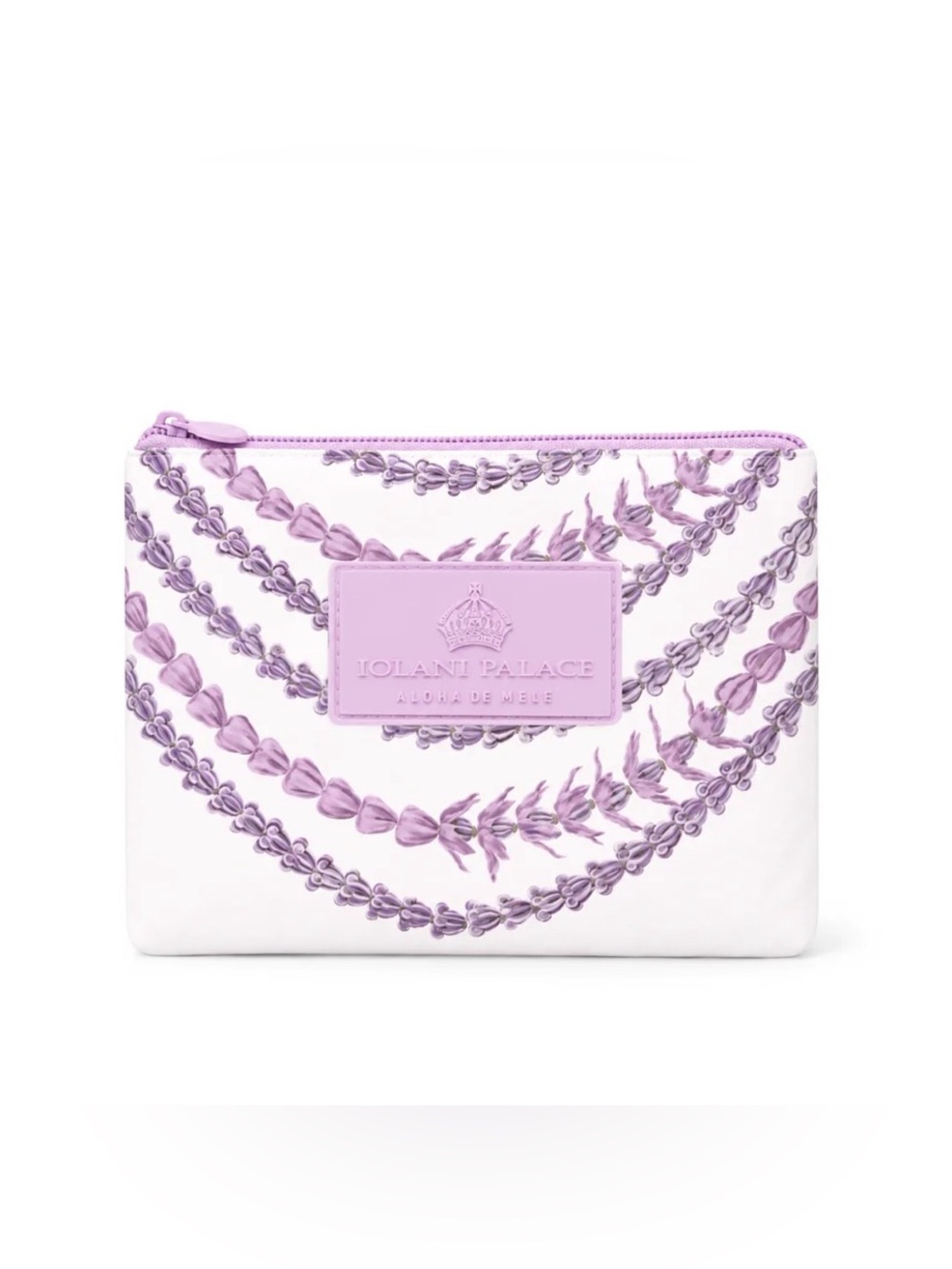 Aloha Collection x Aloha de Mele x Iolani Palace Pua Kalaunu small pouch